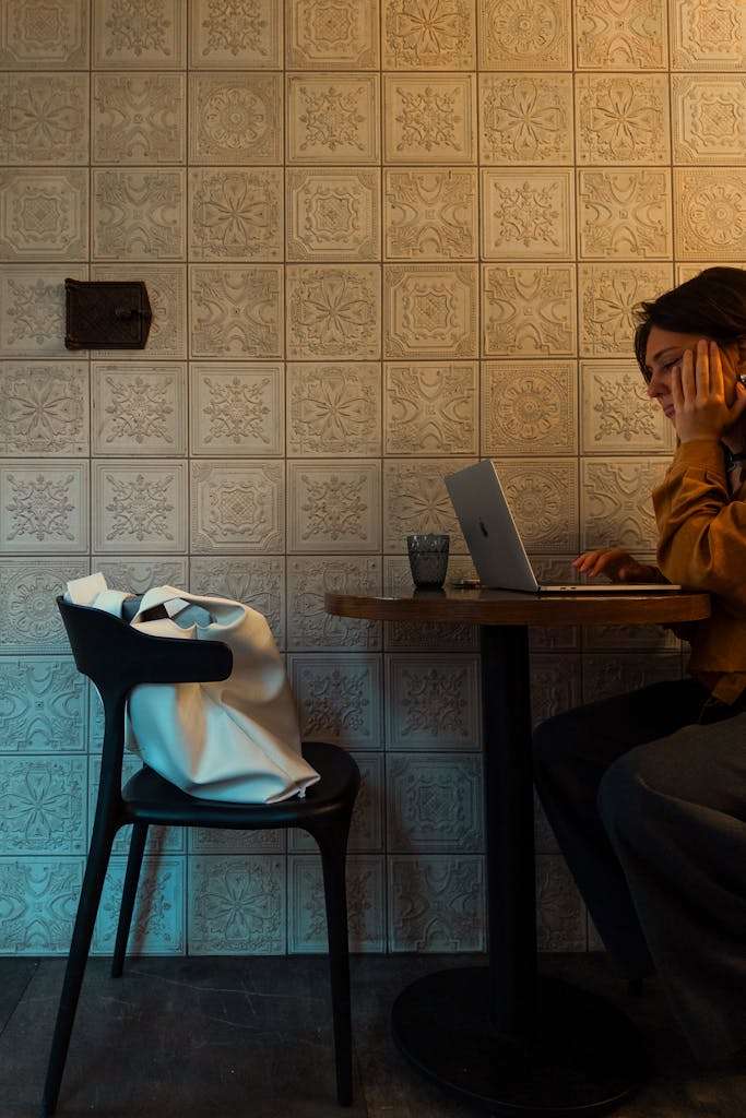 Free stock photo of coffee shop, coffee shop vibes, white bag